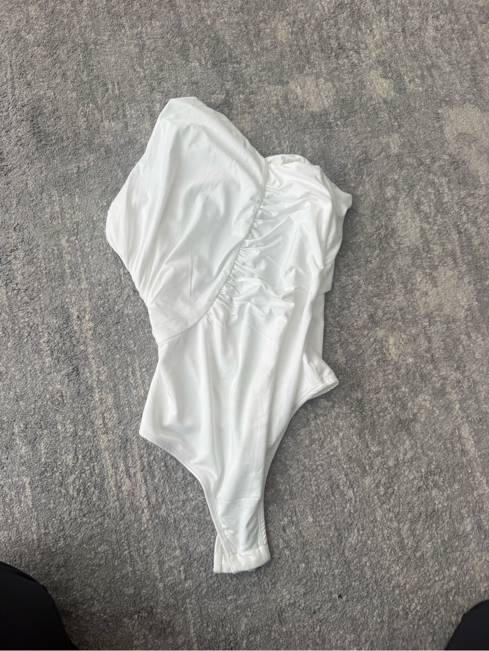 REVOLVE White One-Shoulder Bodysuit